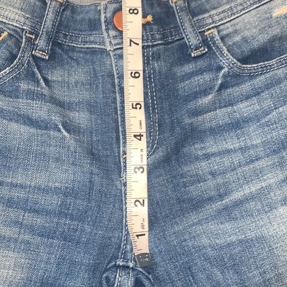 Pilcro and the Letterpress Blue Distressed Jeans - Picture 11 of 13